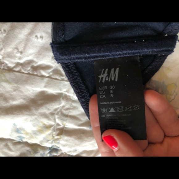 H&M bikini set black/navy - Picture 4 of 4